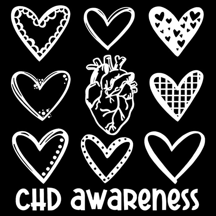 Chd Awareness For Heart Disease Month Awareness 16 in Basic Backpack