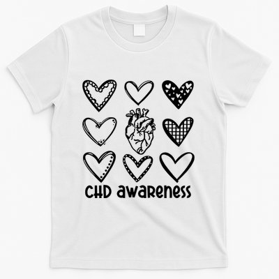 Chd Awareness For Heart Disease Month Awareness T-Shirt
