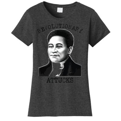 Crispus Attucks First Hero American Revolution Black History Premium Women's T-Shirt