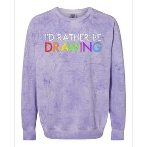 Cool Artist For Drawing Lovers Painter Art Teacher Colorblast Crewneck Sweatshirt