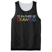 Cool Artist For Drawing Lovers Painter Art Teacher Mesh Reversible Basketball Jersey Tank