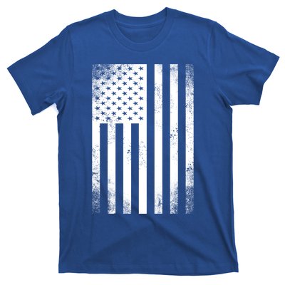 Camouflage American Flag Print Camo Military Tactical Funny Gift T-Shirt