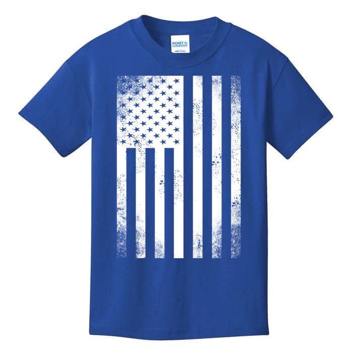 Camouflage American Flag Print Camo Military Tactical Funny Gift Kids T-Shirt