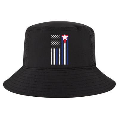 Cuban American Flag Cool Comfort Performance Bucket Hat