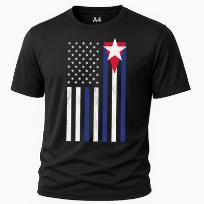 Cuban American Flag Performance Shirt