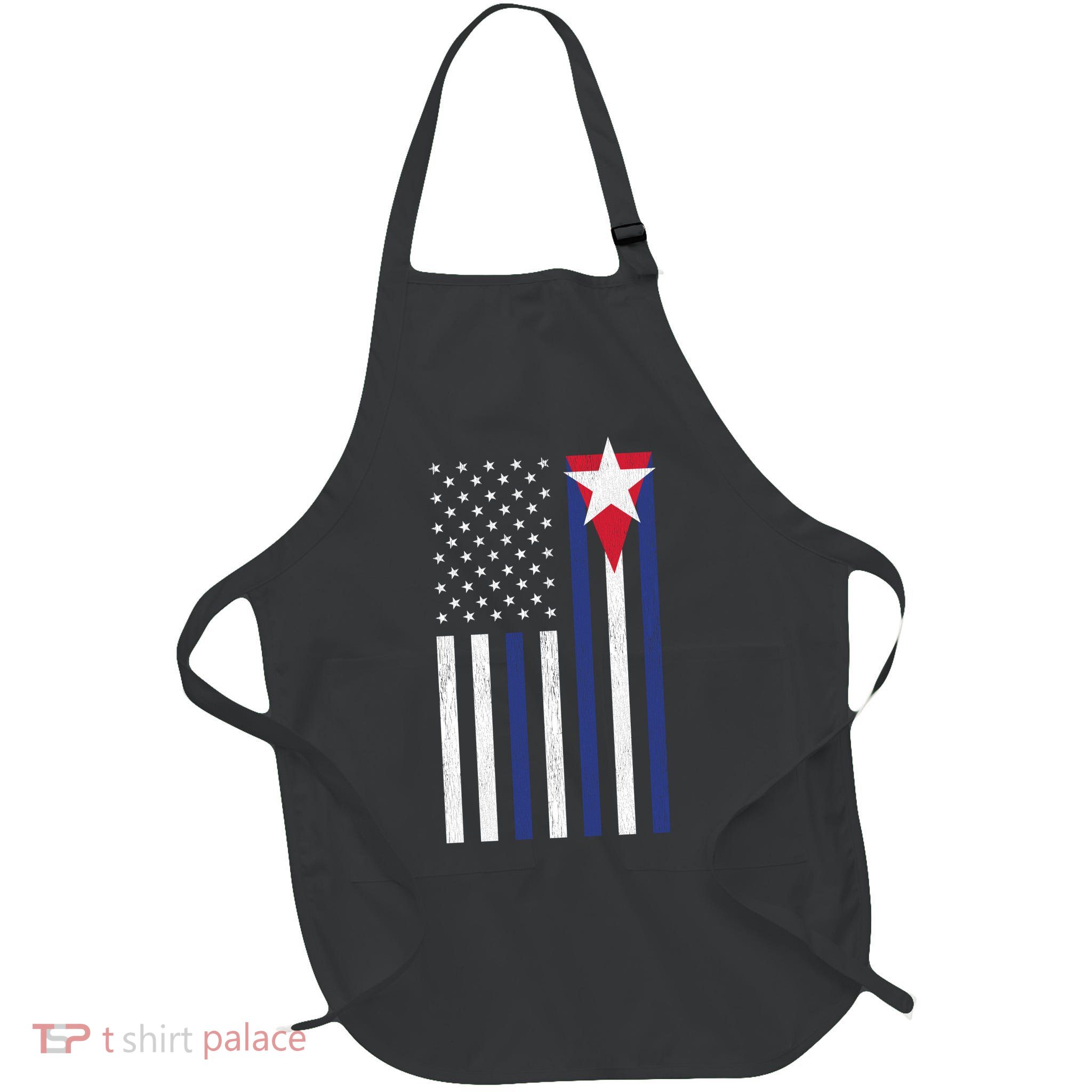 Cuban American Flag Apron