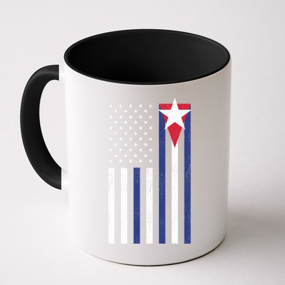 Cuban American Flag Mug