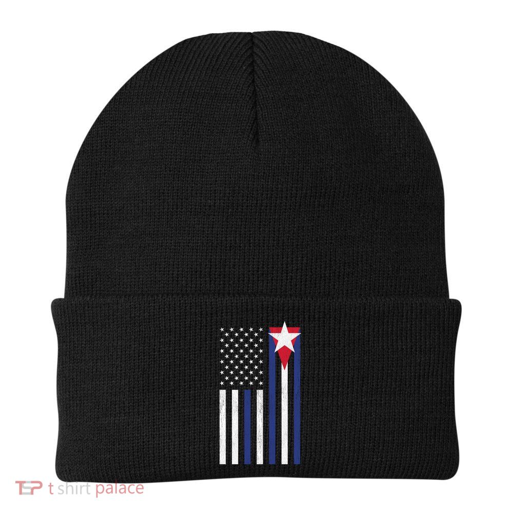 Cuban American Flag Beanie