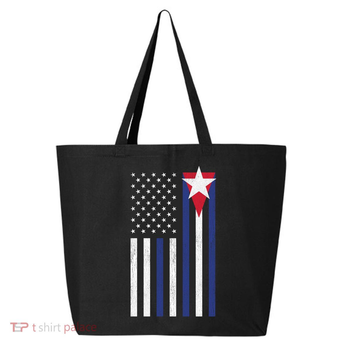 Cuban American Flag 25L Jumbo Tote