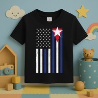 Cuban American Flag Toddler T-Shirt