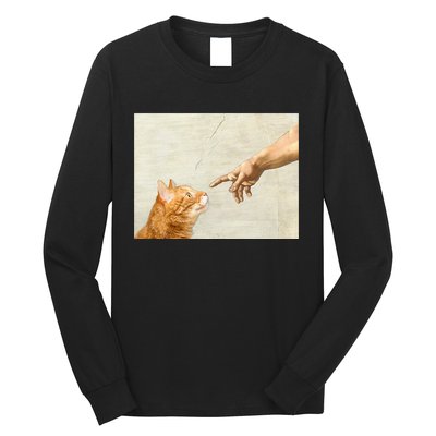 Cute Aesthetic Funny Cat Long Sleeve Shirt