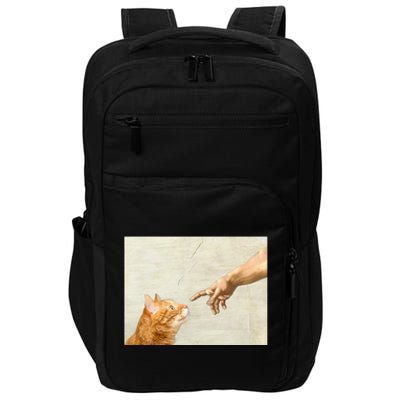 Cute Aesthetic Funny Cat Impact Tech Backpack