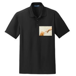 Cute Aesthetic Funny Cat Dry Zone Grid Polo