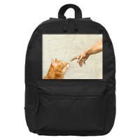 Cute Aesthetic Funny Cat 16 in Basic Backpack