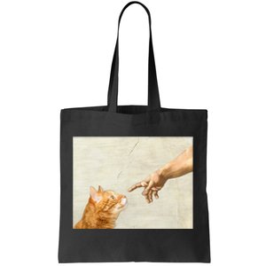 Cute Aesthetic Funny Cat Tote Bag