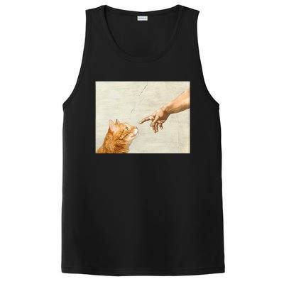 Cute Aesthetic Funny Cat PosiCharge Competitor Tank