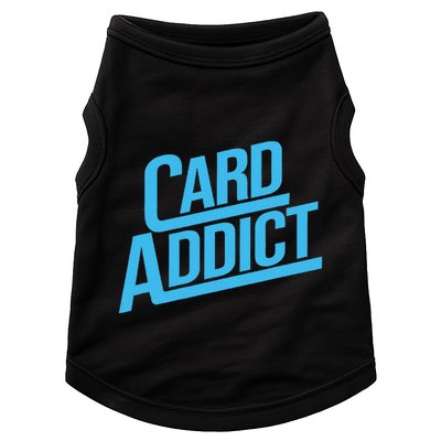 Card Addict Funny Baseball Card Collector Trading Cards Doggie Tank