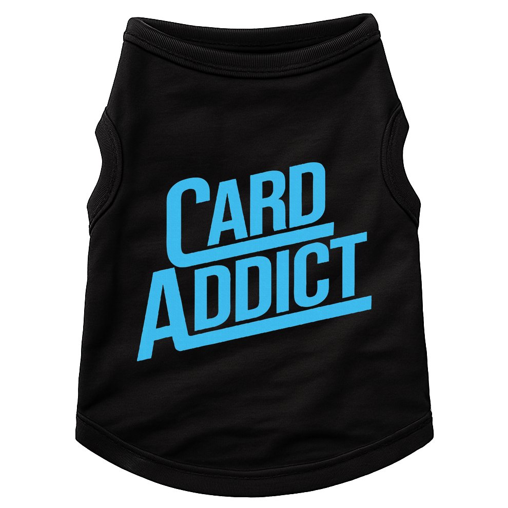 Card Addict Funny Baseball Card Collector Trading Cards Doggie Tank