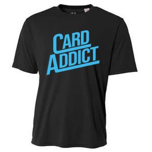 Card Addict Funny Baseball Card Collector Trading Cards Cooling Performance Crew T-Shirt