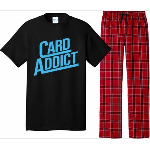 Card Addict Funny Baseball Card Collector Trading Cards Pajama Set