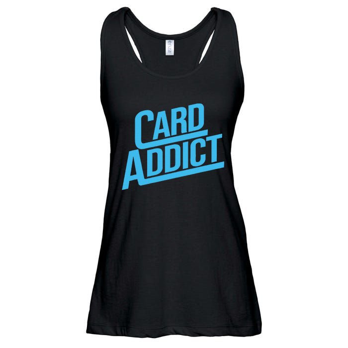 Card Addict Funny Baseball Card Collector Trading Cards Ladies Essential Flowy Tank