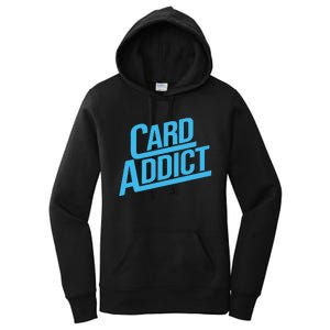 Card Addict Funny Baseball Card Collector Trading Cards Women's Pullover Hoodie