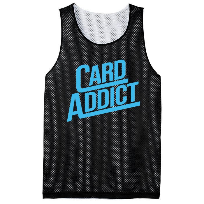 Card Addict Funny Baseball Card Collector Trading Cards Mesh Reversible Basketball Jersey Tank