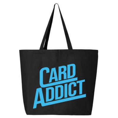Card Addict Funny Baseball Card Collector Trading Cards 25L Jumbo Tote