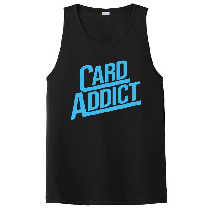 Card Addict Funny Baseball Card Collector Trading Cards PosiCharge Competitor Tank