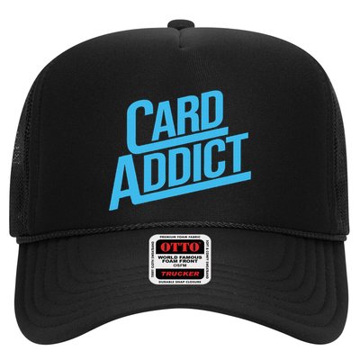 Card Addict Funny Baseball Card Collector Trading Cards Trucker Hat