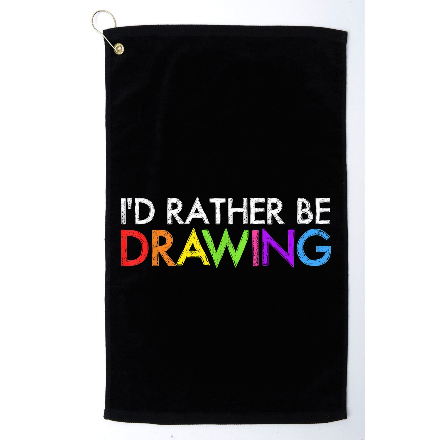 Cool Artist For Men Women Drawing Lovers Painter Art Teacher Golf Towel