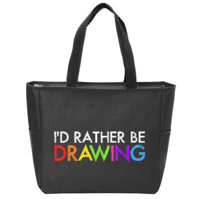 Cool Artist For Men Women Drawing Lovers Painter Art Teacher Zip Tote Bag
