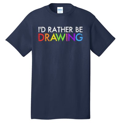 Cool Artist For Men Women Drawing Lovers Painter Art Teacher Tall T-Shirt