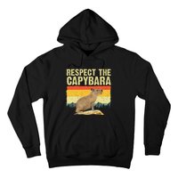 Capybara Art For Women Rodent Animal Lover Capybara Hoodie