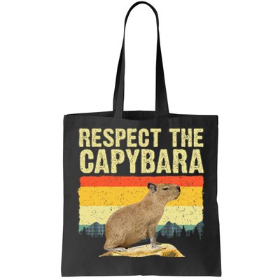 Capybara Art For Women Rodent Animal Lover Capybara Tote Bag