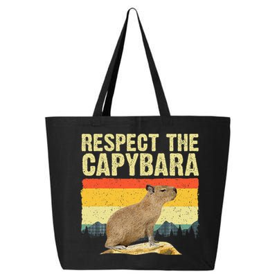 Capybara Art For Women Rodent Animal Lover Capybara 25L Jumbo Tote