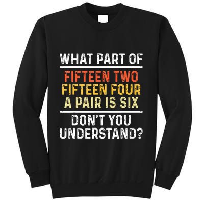 Cribbage Art For Women Board Game Cribbage Player Sweatshirt