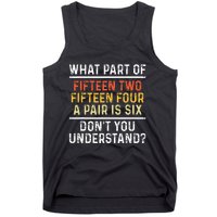 Cribbage Art For Women Board Game Cribbage Player Tank Top