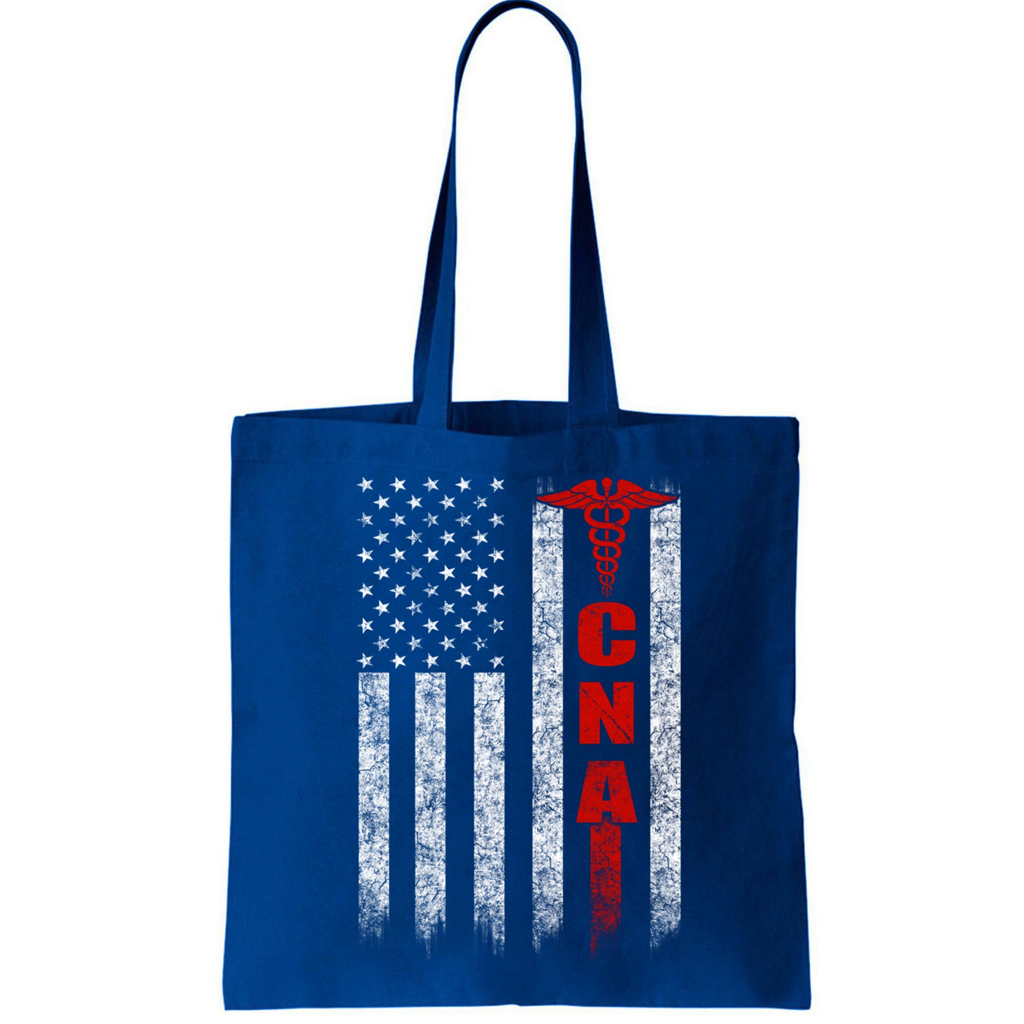 Cna American Flag Patriotic Pride Nurse Gift Bag