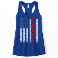 Cna American Flag Patriotic Pride Nurse Gift Womens Tank Top
