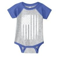 Camouflage American Flag Print Camo Military Tactical Funny Gift Meaningful Gift Infant Baby Jersey Bodysuit