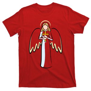 Christmas Angel Faith Christian Jesus T-Shirt