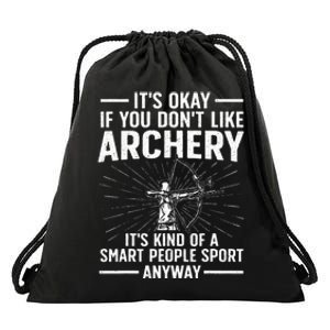 Cute Archery For Men Women Archer Bow Archery Lover Drawstring Bag