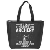 Cute Archery For Men Women Archer Bow Archery Lover Zip Tote Bag