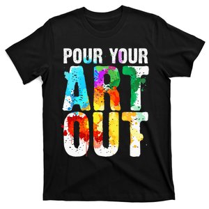 Cool Artist For  Painter Art Teacher Paint Artists T-Shirt