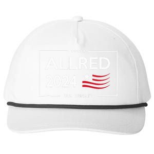 Colin Allred For Senate Texas 2024 Snapback Five-Panel Rope Hat