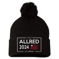 Colin Allred For Senate Texas 2024 Pom Pom 12in Knit Beanie