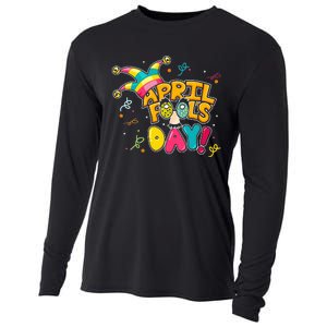 Colorful April Fool's Day Prank Funny Matching Cooling Performance Long Sleeve Crew