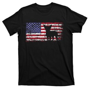 Chihuahua American Flag I Love My Chihuahua T-Shirt