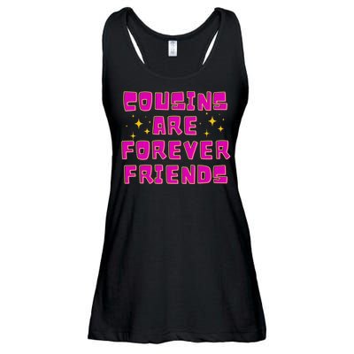 Cousins Are Forever Friends Ladies Essential Flowy Tank